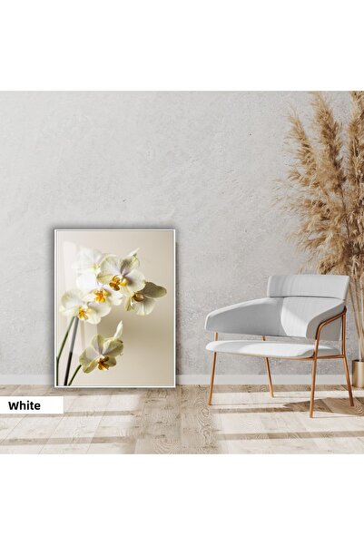 Harika bir ev HARİKABİREV|МЕКА|ЖЪЛТО-БЯЛА ОРХИДЕЯ МОДЕЛ |СТЪКЛЕНА МАСА С РАМК...