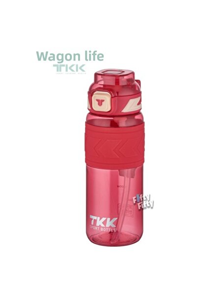 Vagon فاجون لايف تيكيك قش تريتان قارورة T-1019 600 ملليتر وردي