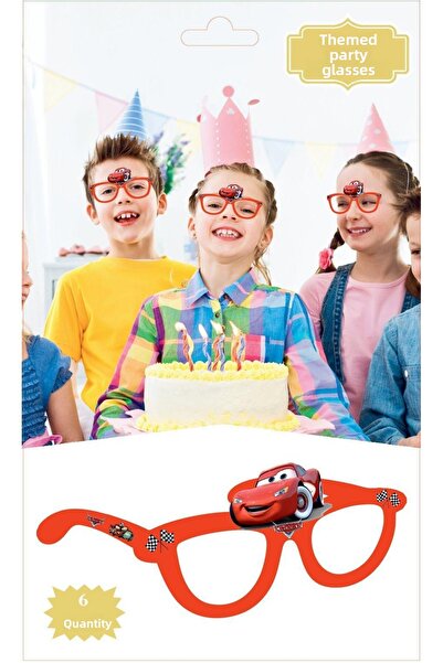 MFM Ochelari de petrecere cu tematică auto 6 bucăți