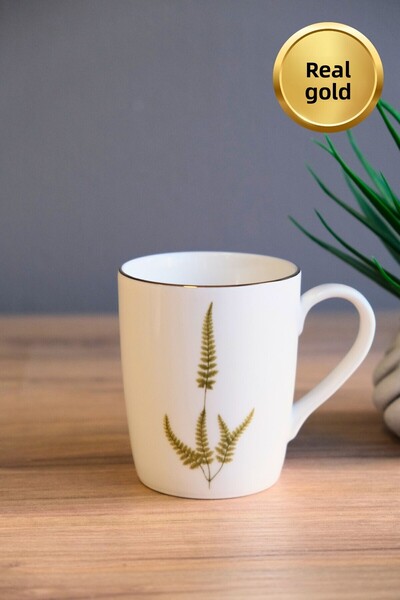 tabakevi Tabak Evi Porcelain Natura Marinum Mug with Handle 9cm 220ml Single