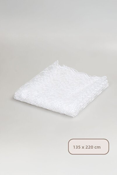 Elart Bella Brode Lace Tablecloth (135X220 cm)