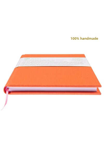 BİDEFTER Piano Notebook (Treble Clef) 100% Handmade, Hand Sewing, 2026 Collection, Genuine Leather Cloth –A/4