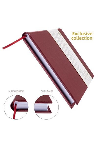 BİDEFTER Music Notebook (No Key - Dotted) 100% Handmade, Hand Stitched – Thermo Leather Binding - A/4