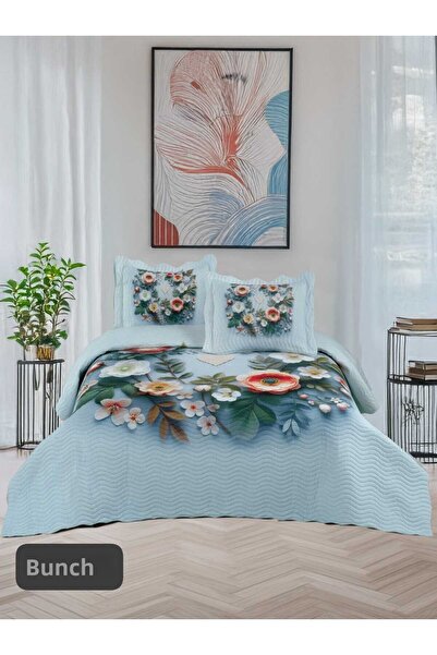 YÜNTEKS Örtüm Single Quilted Bedspread Bundle