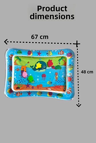 Fidan oyuncak Water Baby Play Mat 67X48 cm — Muscle and Coordination Support