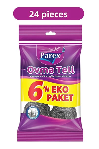 Parex 6 Pack Scouring Wire 24 Pieces