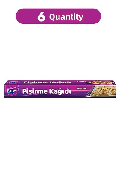 Parex ورق خبز 8 أمتار، عبوة من ست قطع
