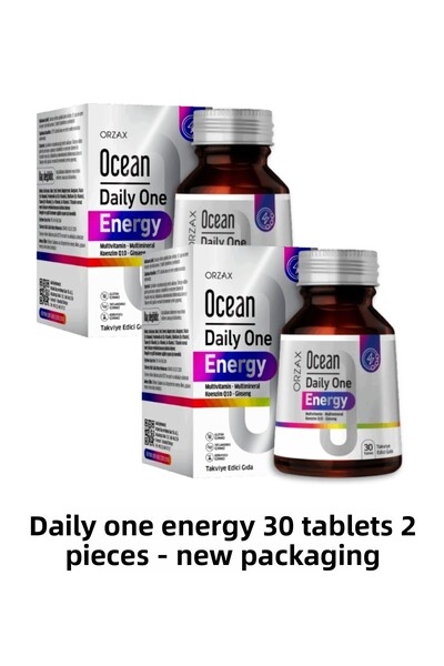 Ocean Daily One Energy 30 Tablets 2 Pieces - New Packaging