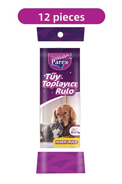Parex Rolă de înlocuire pentru colectorul de păr premium 12 bucăți de 30