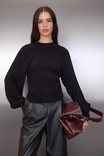 Trendyol Collection Необхідні елементи гардеробу Синій облягаючий светр з каймою | TWOAW26KZ00083