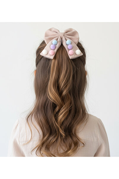 By Piera Πόρπη από τούλι Pompom 6739