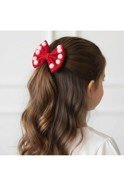 By Piera Παιδική λαστιχένια αγκράφα Pompom 087