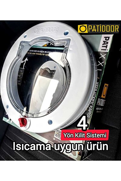 Genel Markalar Patidoor Pati Xxl ///beyaz Renk/// Kedi Köpek Kapısı