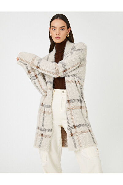 Koton سترة محبوكة طويلة ناعمة