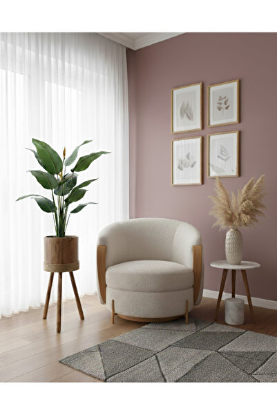 BLACK PEARL Bambu saksı Halat saksı ahşap saksı hasır saksı