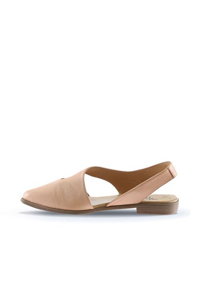 Bueno Shoes Dámské ploché sandály z pudrové kůže 01ws2311