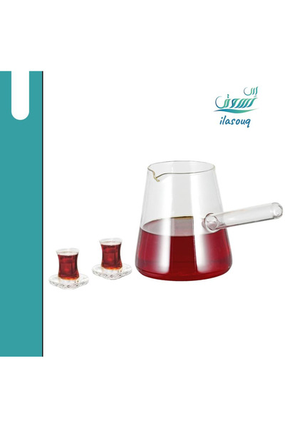 DLC 600ml Glass Teapot