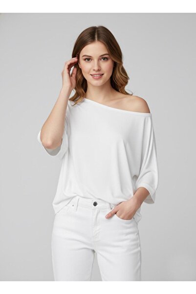 Lucky Line Γυναικεία Casual Άνετη Πλεκτή Βισκόζη Καλοκαιρινή Ανοιξιάτικη Μπλούζα