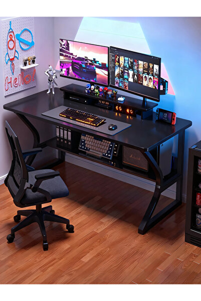 Enjoylifeme Gaming Desk Computer Office Desk Writing Work Modern Simple PC Ho...
