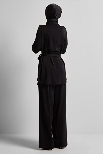 Alvina Tie-Up Detail Pants Suit 45370