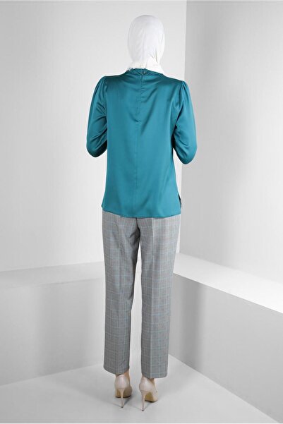 Alvina ΠΕΤΡΙΔΙΚΗ ΛΕΠΤΟΜΕΡΗ ΜΑΝΤΙΚΕΣ ΜΠΛΟΥΖΑ ΜΕ ΚΟΥΜΠΙ 43538