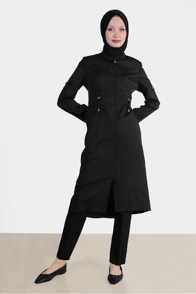 Alvina KUŞGÖZÜ ДЕТАЛЬНИЙ ТРЕНЧКОТ З ЗАСТІБКОЮ 10561