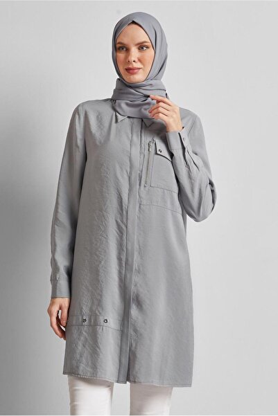 Alvina Eyelet Detailled Tunic 45533