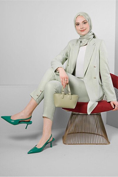 Alvina GINGER PATTERNED BUTTONED JACKET 43634