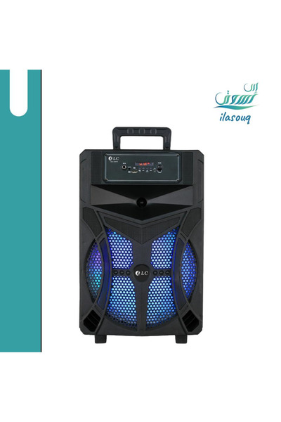 DLC Free shipping Attractive light speaker with microphone and remote from
