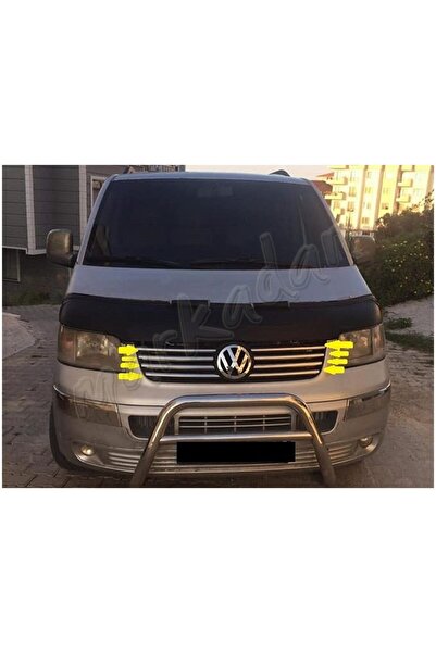 DB Chrome VW T5 Transporter Ön Panjur Nikelajı 2003-2010 8 Parça P.Çelik
