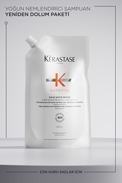 Kerastase Nutritive Bain Satin Riche Yoğun Nemlendirici Şampuan 500 ml