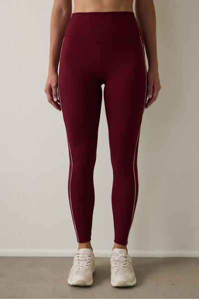 Penti Burgundy Medium Support High Waist Leggings