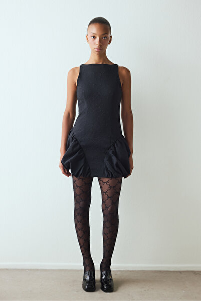 Penti Black Scarlet Ribbon Pantyhose