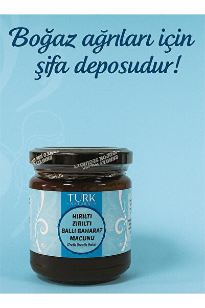 Turk Natural Hırıltı Zırıltı Ballı Baharat Macunu