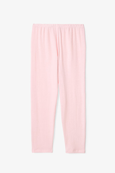 Penti Gül Kurusu Kız Çocuk Çizgili Baskılı Pijama Takımı