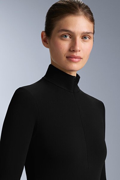 Oysho Half-zip body base layer