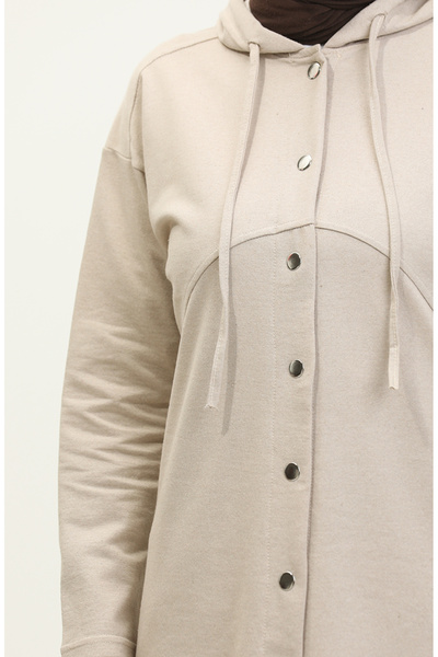 sefamerve Double tracksuit set 3078-13 beige