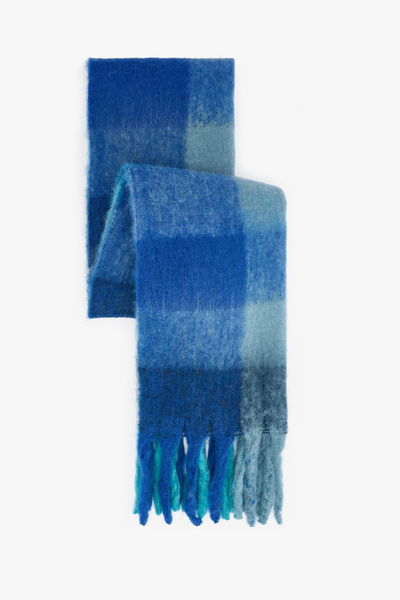Penti EČarfÄ cu textura moale Ć®n dungi albastre Gia