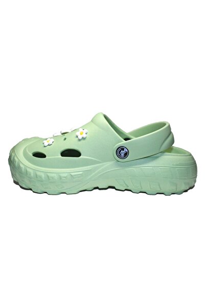 Jose Amorales Slippers/sandals, clogs, for women, EVA foam, light olive green, size 40,