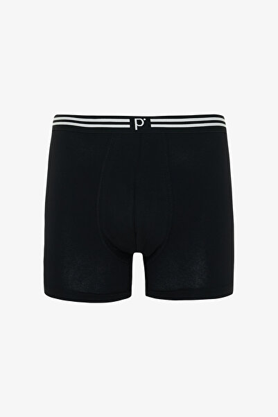 Penti Men's Race Geometric Patterned Organic Normal Waist 3-Piece Boxer