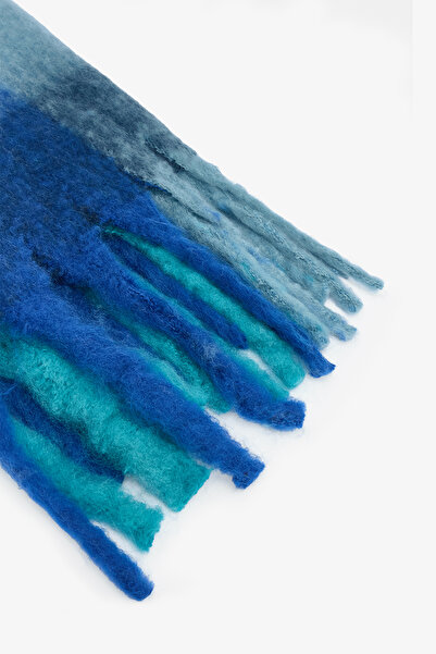 Penti EČarfÄ cu textura moale Ć®n dungi albastre Gia