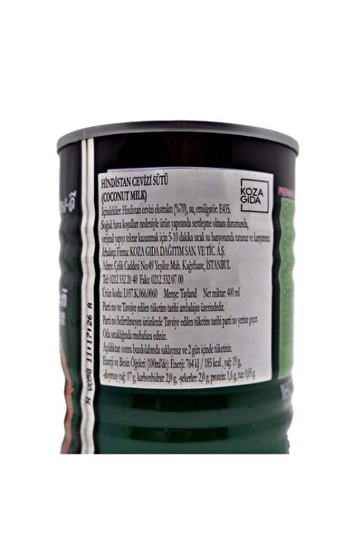 Aroy D Aroy-d Hindistan Cevizi Sütü 400 Ml