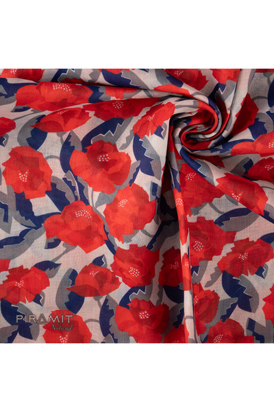 PİRAMİT Φουλάρι με φυσικό σχέδιο