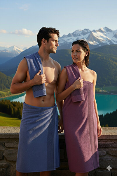 BAMİROSE 50x90 70x140 CM AMORE BATH 4'LÜ BANYO HAVLU TAKIMI, PLAJ HAVLUSU, HA...