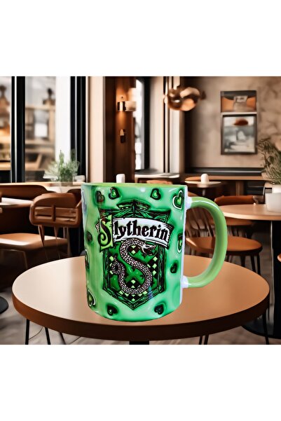 Mugs and love Harry potter SLYTHERIN baskı hediyelik kaliteli porselen kupa