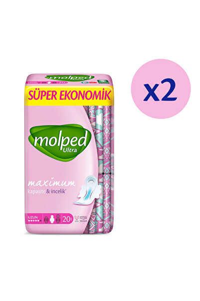 Molped ULTRA HİJYENİK PED UZUN AVANTAJ PAKETİ 40 ADET