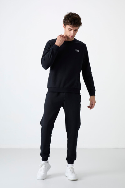 AIR JONES Andy Lacivert Şardonlu Erkek Eşofman Takım - 85190