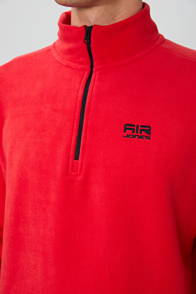 AIR JONES Ανδρικό φούτερ από φλις γιακά River Fiesta - 88310