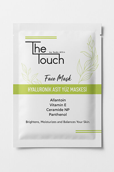 The Touch By Seda Altın Hyaluronik Asit İçerikli Kağıt Yüz Maskesi