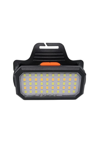 Alex Headlamp 5225 with 6 Lighting Modes USB Rechargeable Rectangular